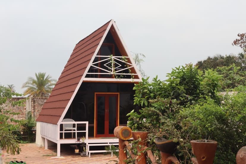 RIVER VIEW SUITE SUPER DELUXE WOODEN VILLA AC ROOM